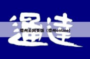 德州云网页版（德州online）