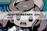 aapoker软件真能买到挂吗（pokerace）