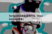 turnpoker改名后叫什么（truckersmp改名）