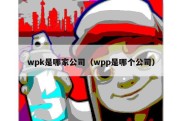 wpk是哪家公司（wpp是哪个公司）